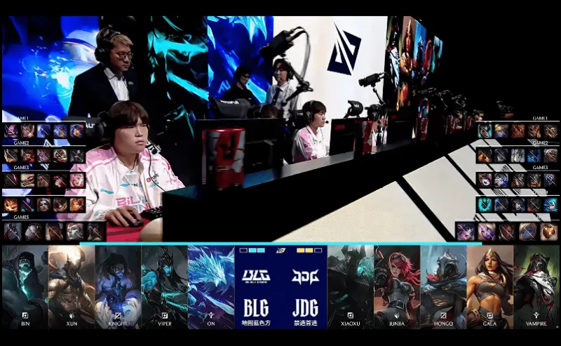 世界杯直播app下载入口-BLG 3-2 JDG：冰鸟辅助出奇效，BLG鏖战五局挺进先锋赛